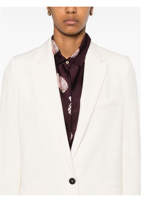 Blazer in crêpe de chine in bianco Forte forte - donna FORTE FORTE | 132410014